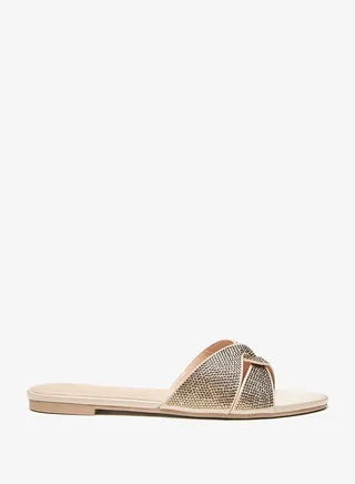 Open Toe Flat Sandals