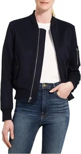 Theory Women's Classic Bomber Jacket