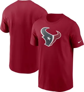 Men's Red Houston Texans Primary Logo T-shirt