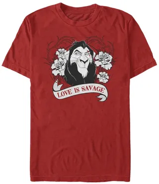 Fifth Sun Men's Love Savage Short Sleeve Crew T-shirt