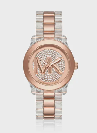 Runway Steel Strap Analog Watch
