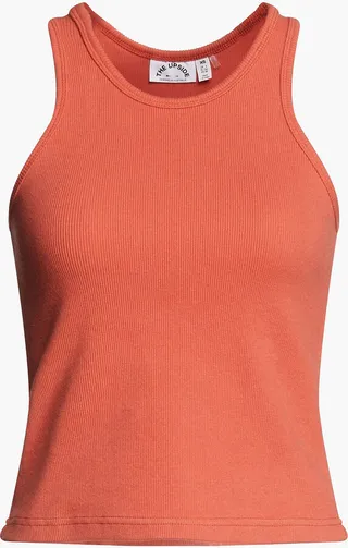 Rowie ribbed stretch-cotton jersey tank