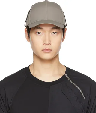 HELIOT EMIL Gray Sinapis Cap