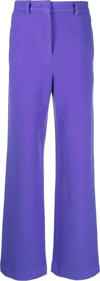 High-Waisted Tailored Trousers