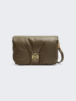 Goya Puffer Mini Bag Dark Khaki