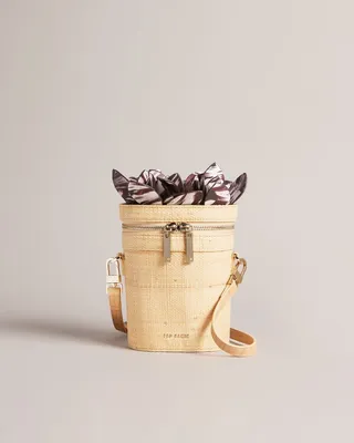 Tulip Crossbody Bag in Natural