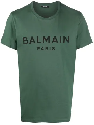 logo-print round-neck T-shirt