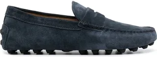 Gommino suede loafers
