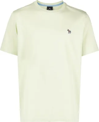 zebra-patch detail T-shirt