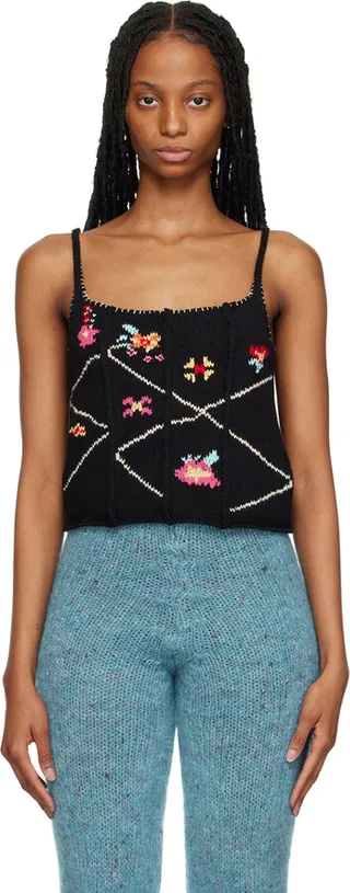 Tach Black Aida Camisole