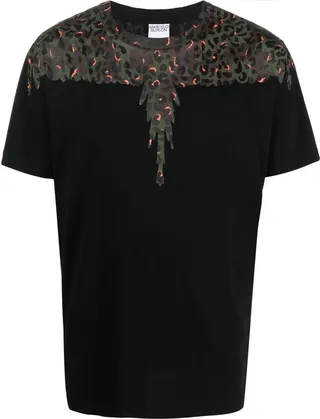 Animalier Wings organic cotton T-shirt