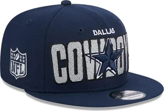 Men's New Era Navy Dallas Cowboys 2023 Nfl Draft 9FIFTY Snapback Adjustable Hat