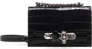 Alexander McQueen Jewelled Mini Satchel Bag