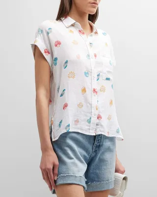 Beachside Whitney Button-Front Shirt