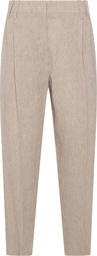 Brunello Cucinelli Corduroy Straight-Leg Pants