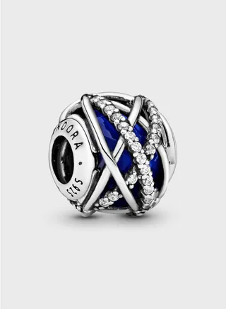 Blue Galaxy Charm