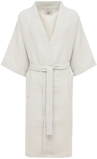 Waffle bathrobe