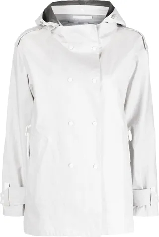 Double-Breasted Rain Jacket