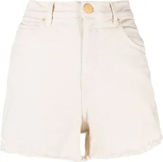 High-Waisted Denim Shorts