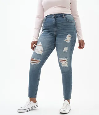 Aeropostale Women's Flex Effects High-Rise Jegging