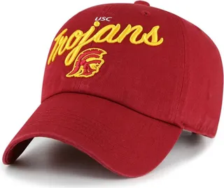 Women's '47 Brand Cardinal Usc Trojans Phoebe Clean Up Adjustable Hat