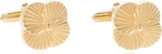 Lanvin Floral-Detailed Clip Fastened Cufflinks