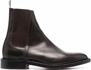 leather Chelsea boots