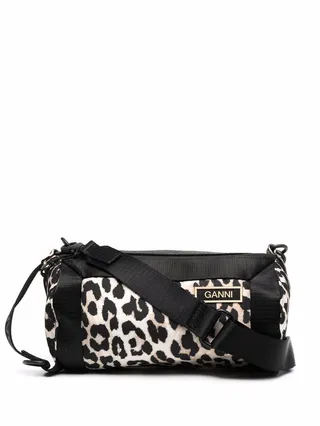 Leopard-Print Tote Bag