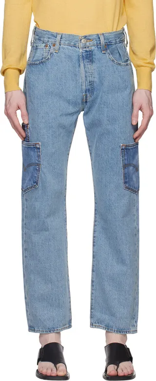 Maryam Nassir Zadeh Blue Thistle Jeans