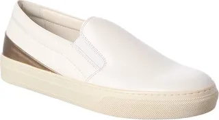Tod’S Leather Slip-On Sneaker