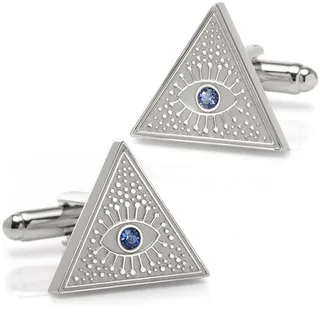 Evil Eye Amulet Cuff Links