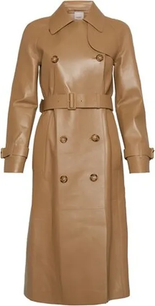 Waterloo long trench coat