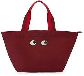 Small Eyes Nastro Canvas Tote