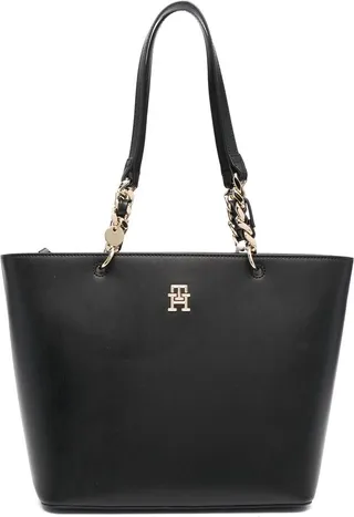 Chain-Strap Tote Bag
