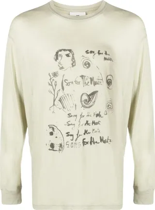 SFTM Sketch print T-shirt
