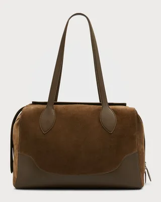 Extra Large Happy Day Sesia Leather Handbag