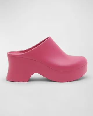 Terra Vinyl Chunky Clogs