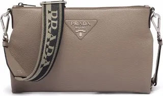 Flou logo-plaque shoulder bag