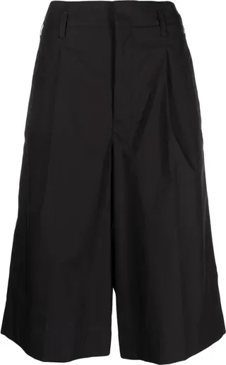 Knee-Length Tailored Shorts