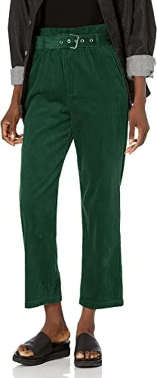 [BLANKNYC] Womens Baxter Rib Cage High Rise Straight Leg Corduroys Pants
