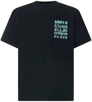 Andersson Bell Logo Printed Crewneck T-Shirt