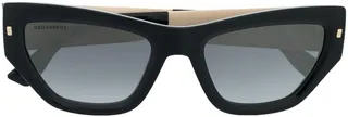 Cat-Eye Frame Sunglasses