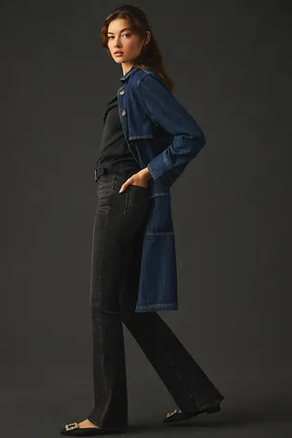 Hudson Barbara High-Rise Bootcut Jeans Black