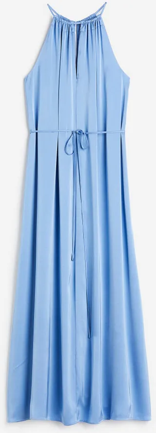Long Satin Dress