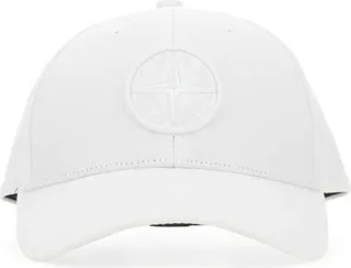 Stone Island Logo Embroidered Baseball Cap