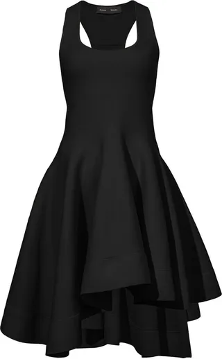 Sculpted Asymmetric Dress