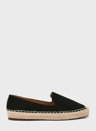 Shiny Flat Espadrille
