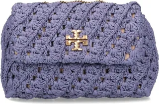 Tory Burch Kira Crochet Chain Linked Crossbody Bag