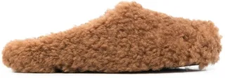 Shearling Slip-On Mules
