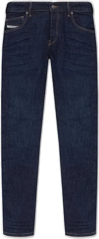 Diesel Logo-Patch Tapered Leg Jeans